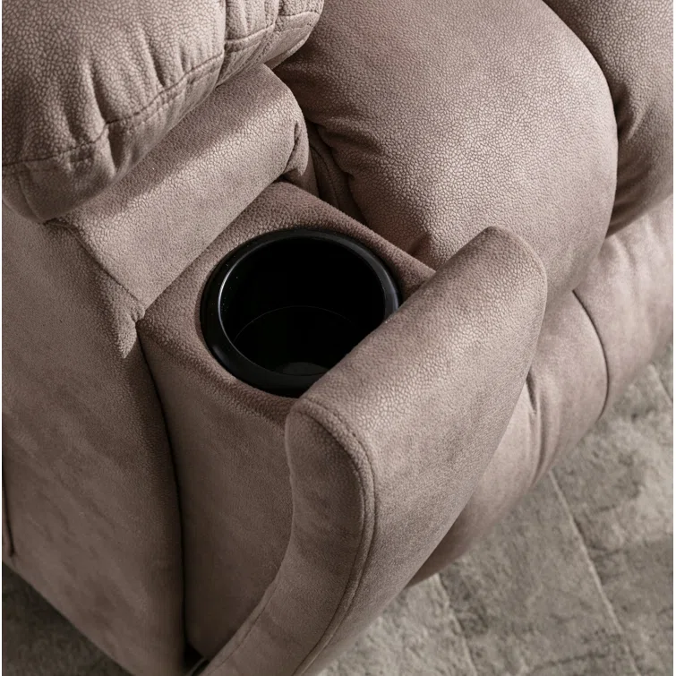 41'' Oversized Power Lift Chair - Heated Massage Electric Recliner with Super Soft Padding