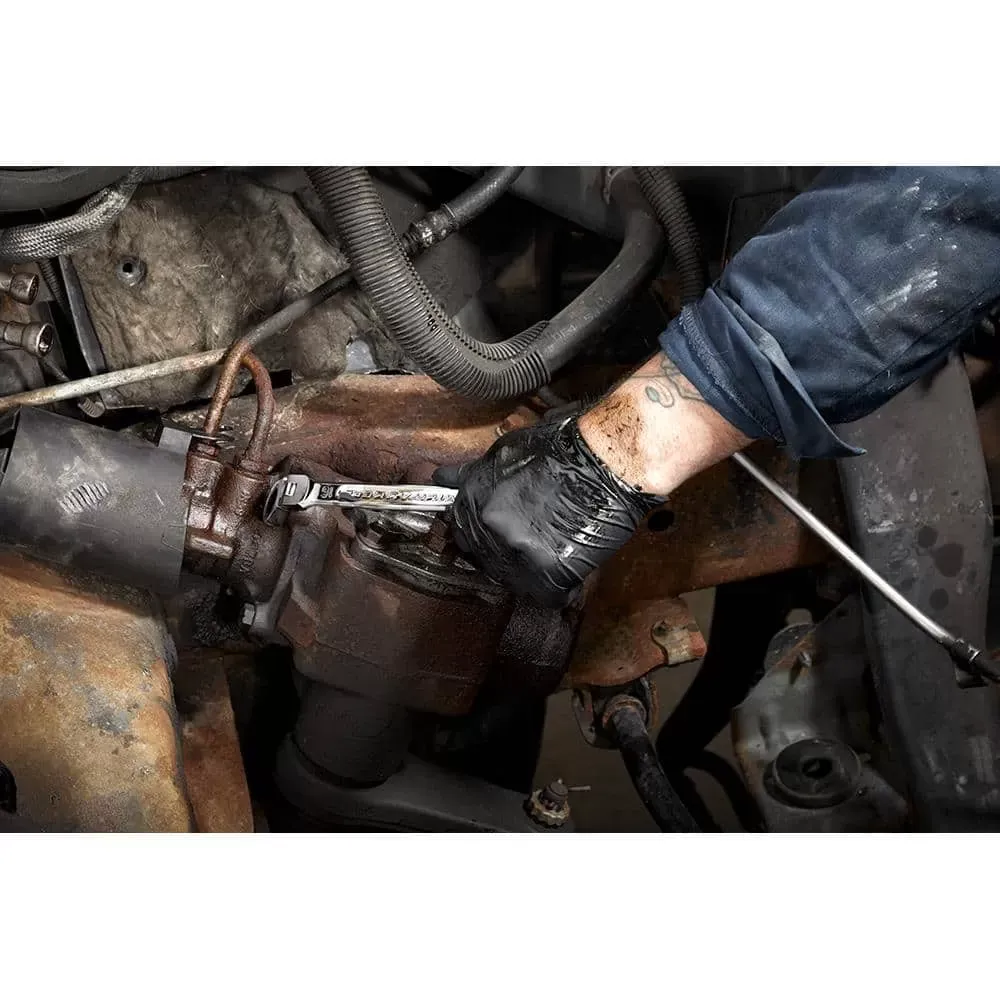 144-Position Flex-Head Ratcheting Combination Wrench Set SAE and METRIC (30-Piece)