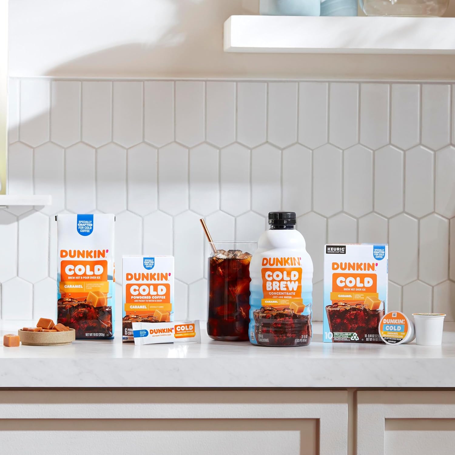 Dunkin' Original Blend Medium Roast Coffee, 60 Keurig K-Cup Pods