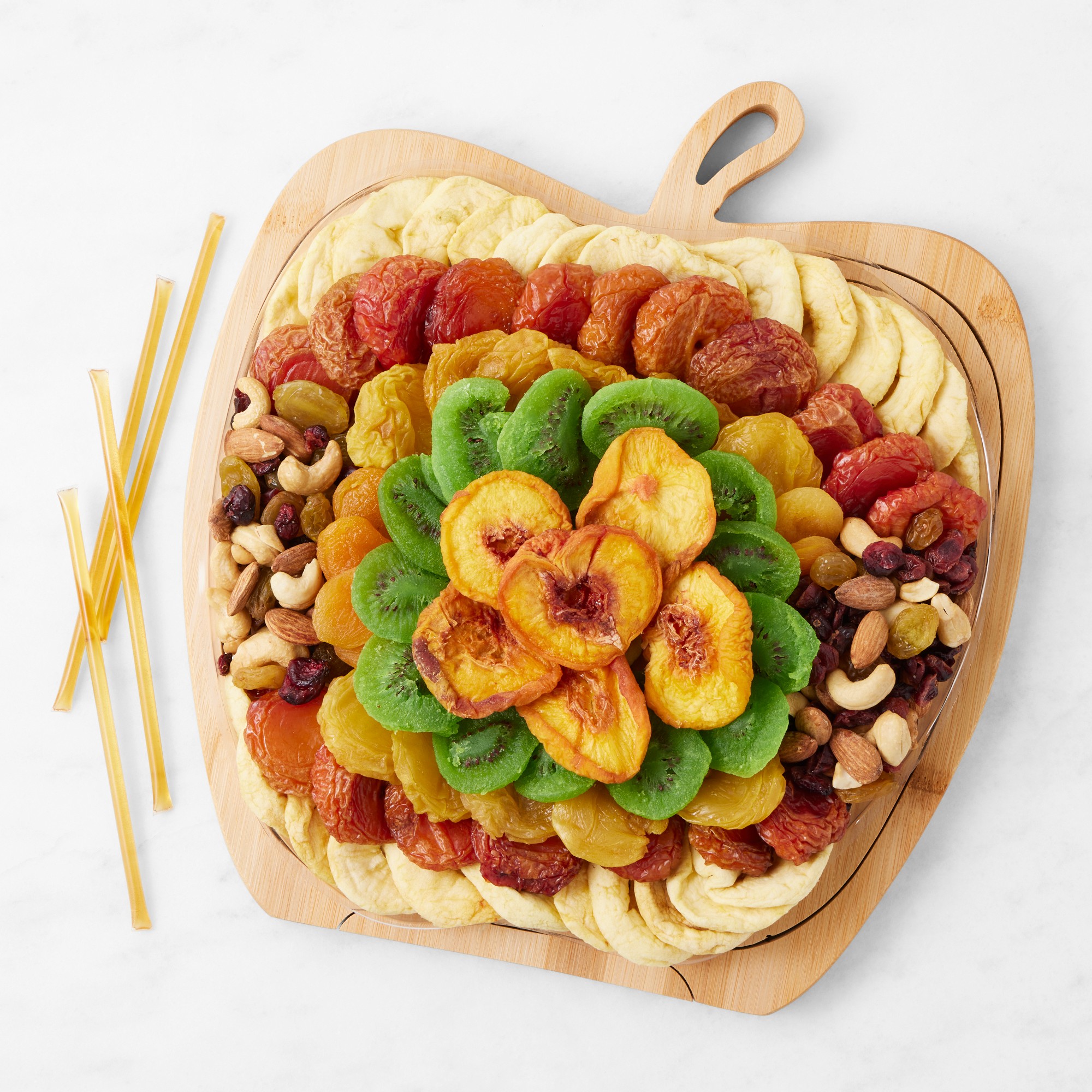 Bonnie & Pop Dried Fruits Apple Tray Basket