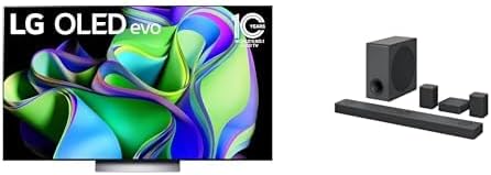 LG C3 Series 83-Inch Class OLED evo 4K Processor Smart Flat Screen Wall Mount TV with Magic Remote AI-Powered OLED83C3PUA, 2023 with Alexa Built-in