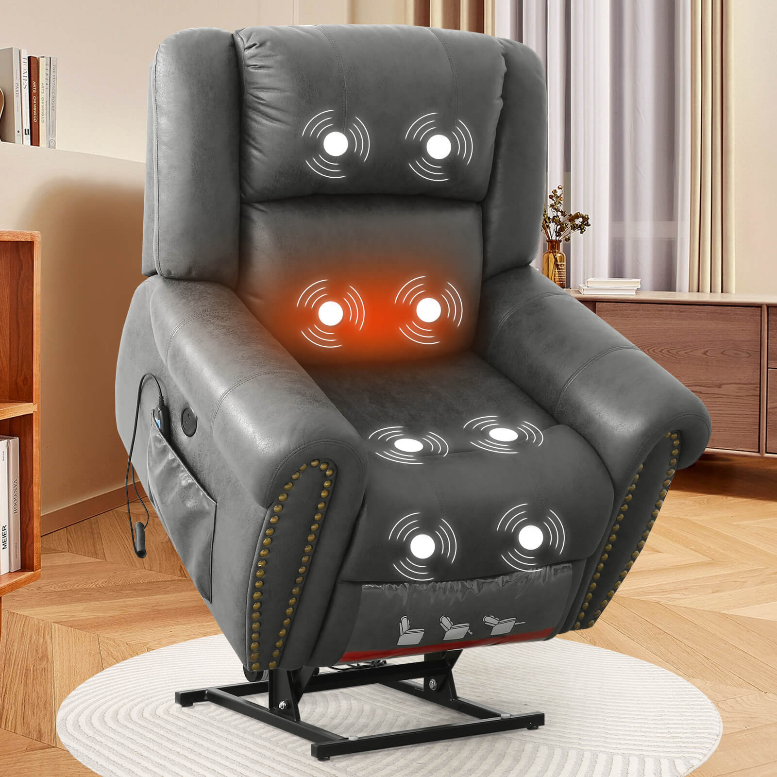 Infinite Position Lift Recliner Chair - Oversized