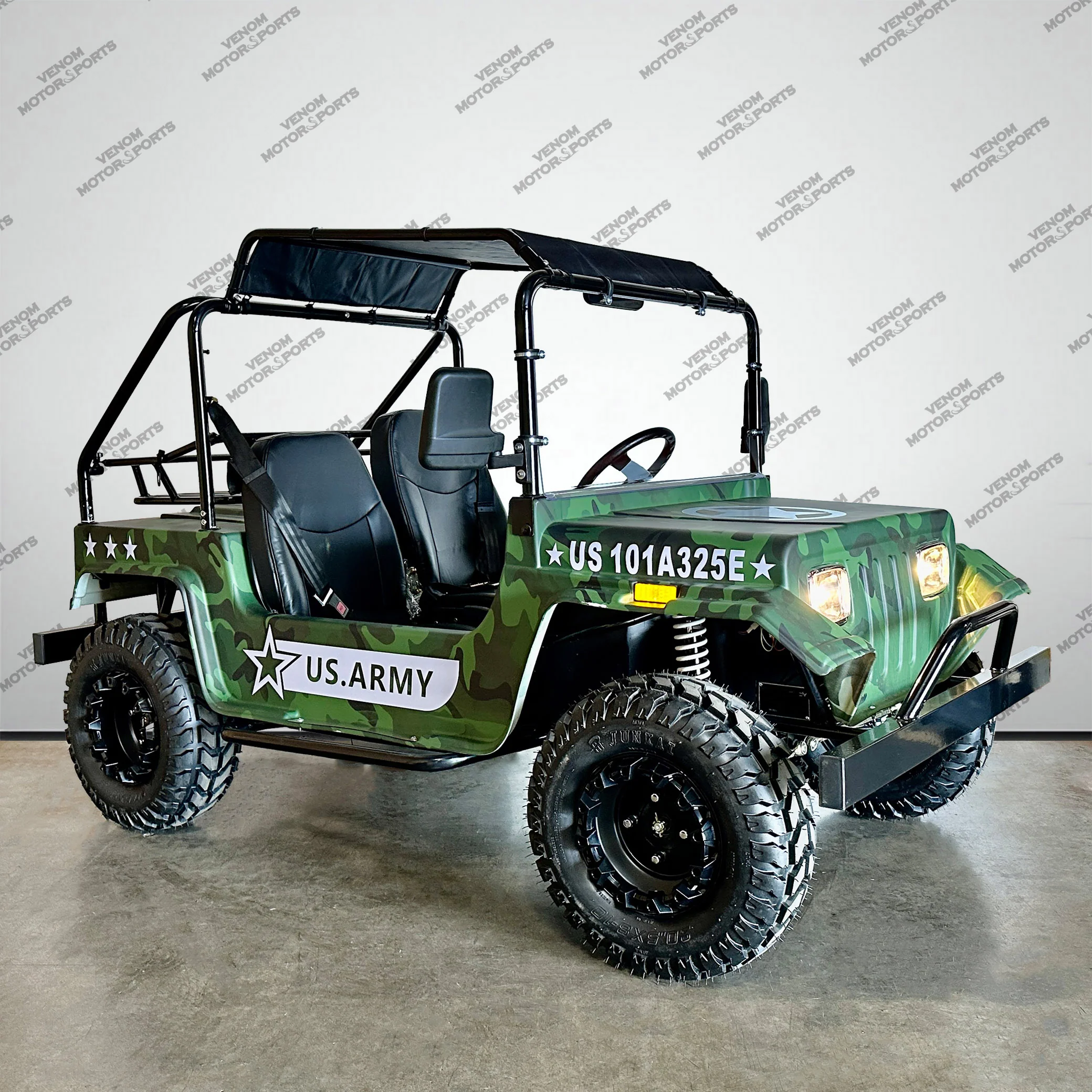 Venom 200cc Mini Jeep | Willys Edition | Full-Size | Automatic