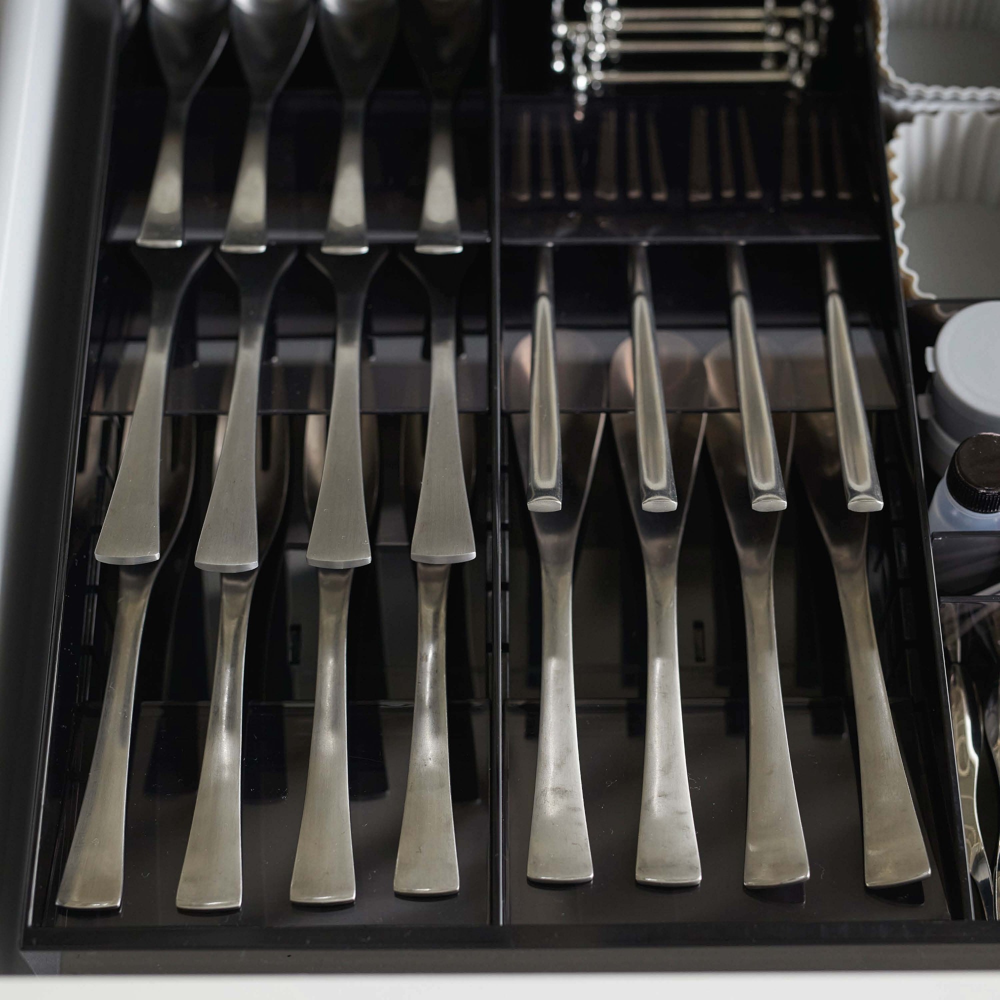 Yamazaki Home Expandable Cutlery Storage Organizer