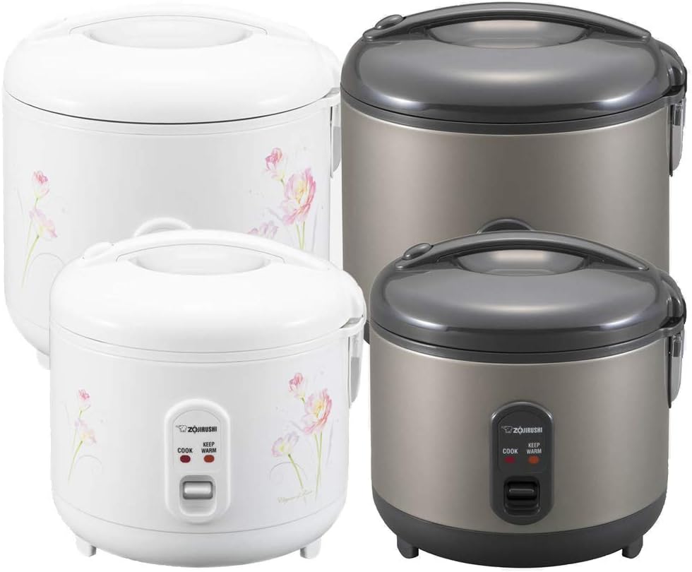 Zojirushi NS-TSC10 5-1/2-Cup (Uncooked) Micom Rice Cooker and Warmer, 1.0-Liter