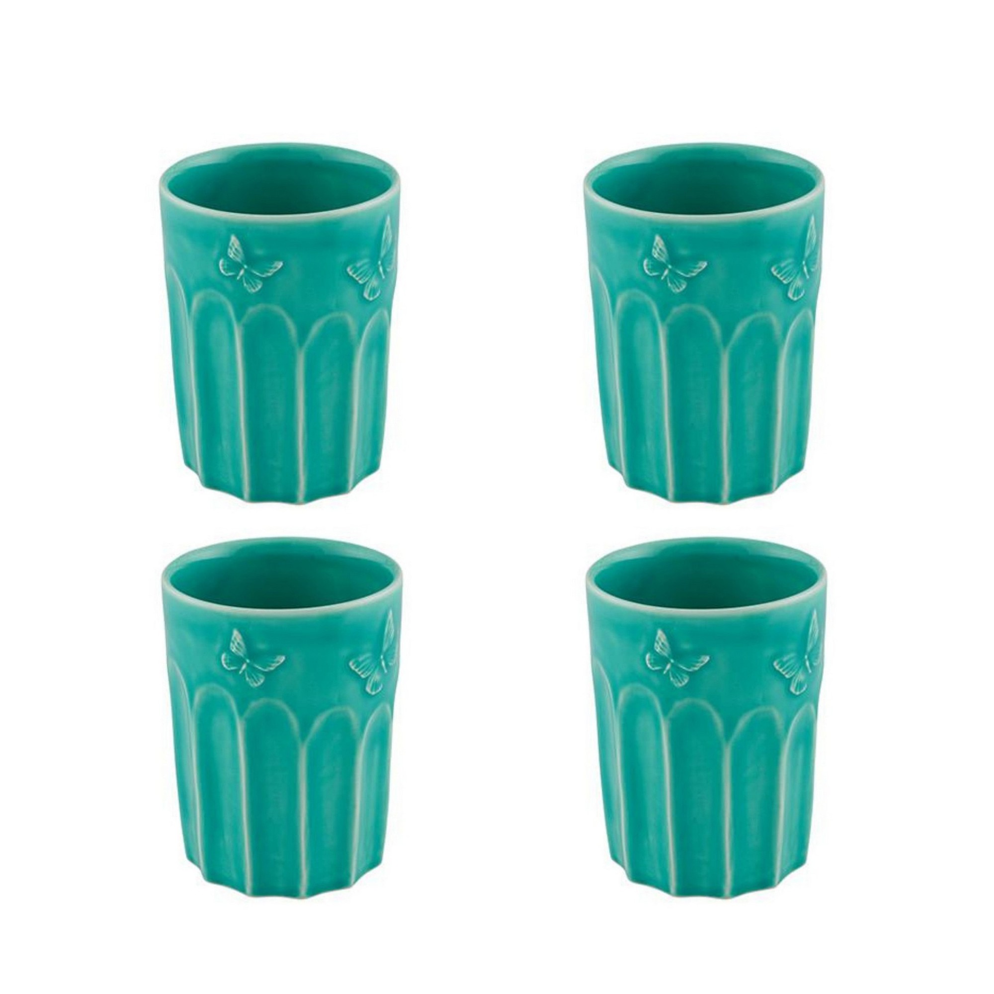 Bordallo Pinheiro Pátio Old-Fashioned Tumblers, Set of 4