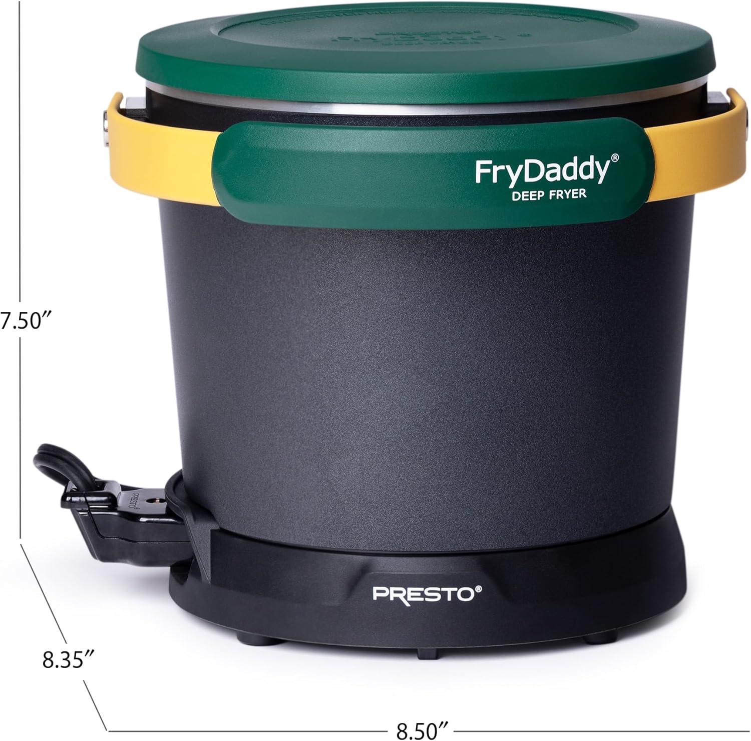 Presto 05420 FryDaddy Electric Deep Fryer,Black