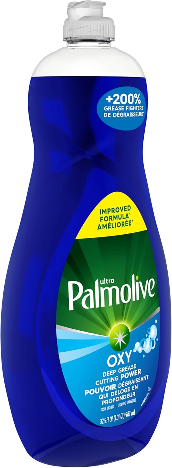 Palmolive Ultra Strength Liquid Dish Soap, Original Green, 20 Fluid Ounce(Packaging May Vary)