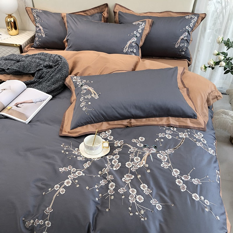 Infinite Peace Egyptian Cotton Bedding Set
