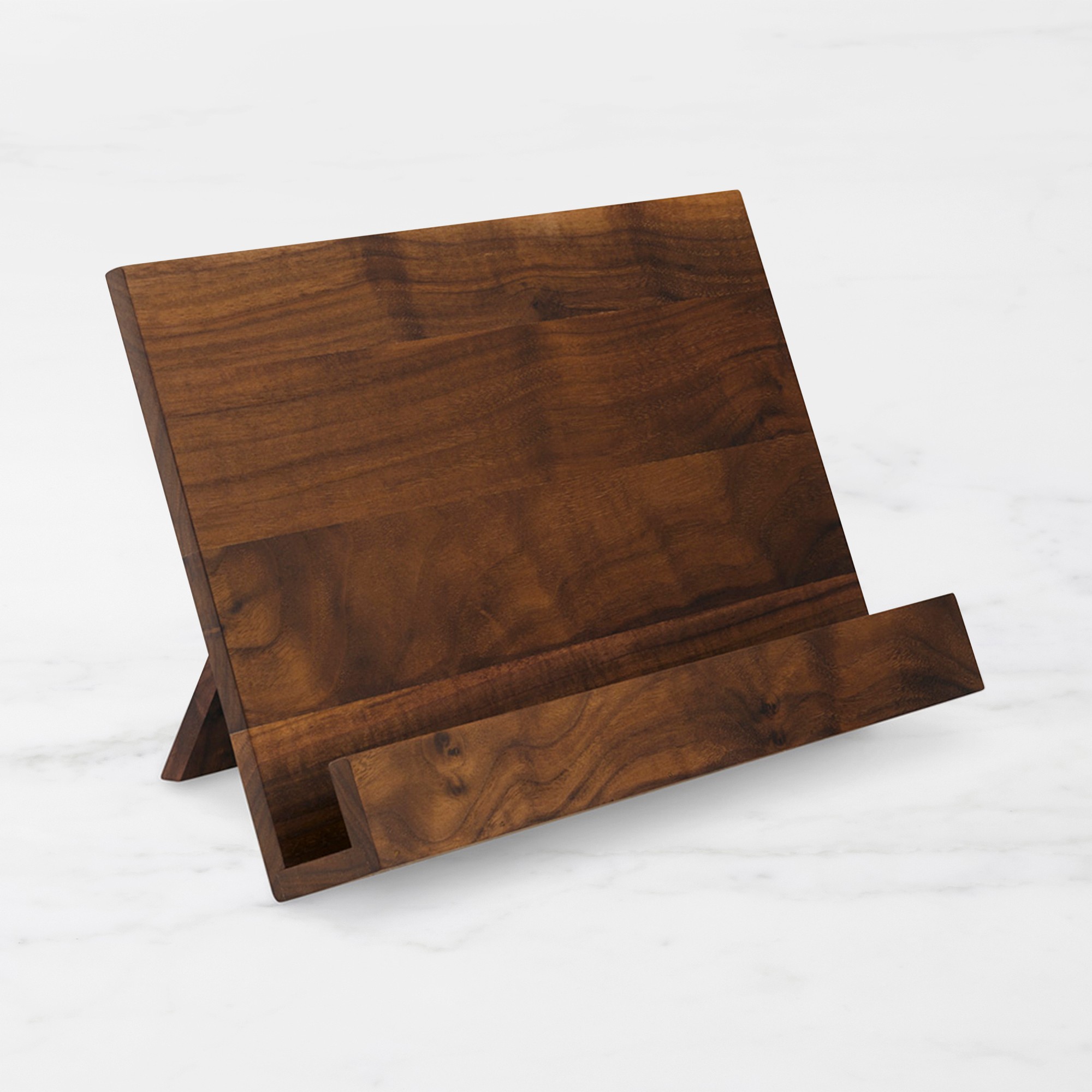 Williams Sonoma Walnut Cookbook Stand