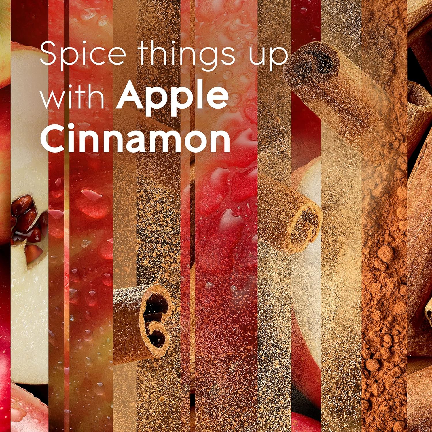 Glade PlugIns Refills Air Freshener, Scented and Essential Oils for Home and Bathroom, Apple Cinnamon, 3.35 Fl Oz, 5 Count