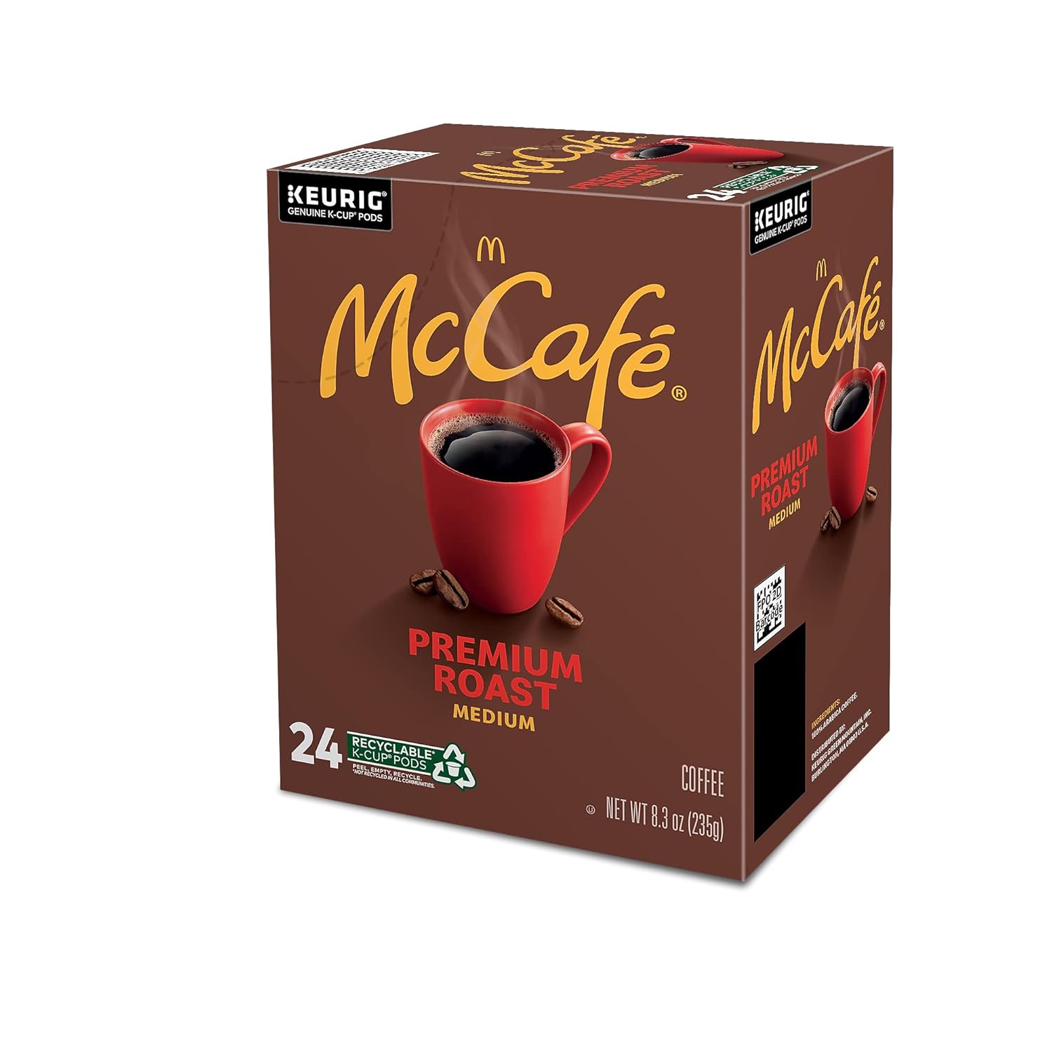 McCafe Premium Roast, Single-Serve Keurig K-Cup Pods, Medium Roast Coffee Pods Pods, 84 Count