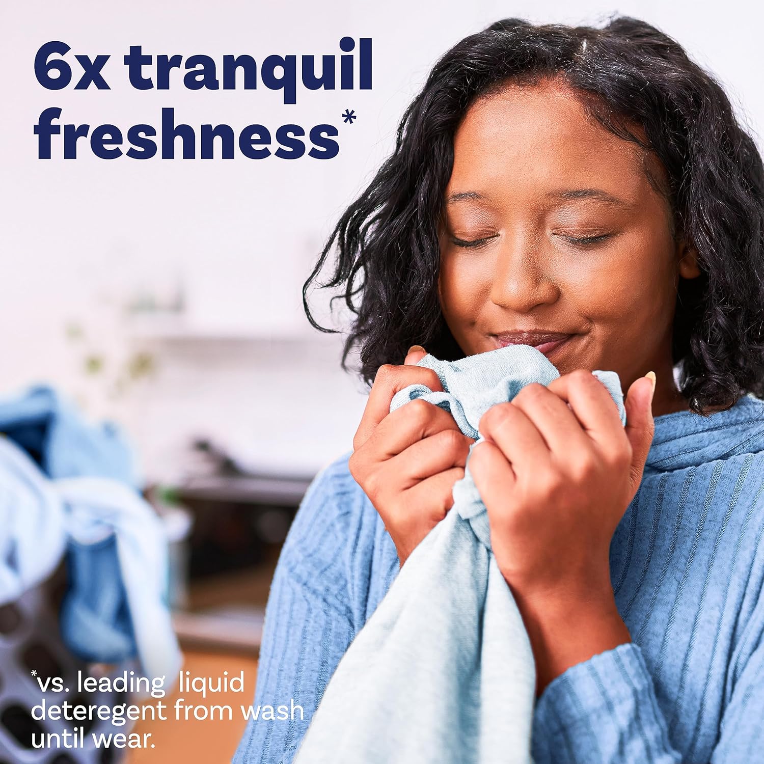 Downy Infusions In Wash Scent Booster Beads, CALM, Soothing Lavender and Vanilla Bean Scent, 24 oz Laundry Beads