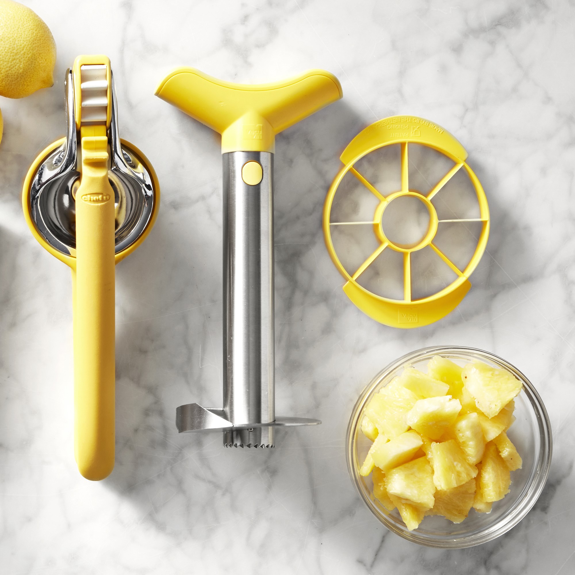 Stainless-Steel Pineapple Slicer & Dicer