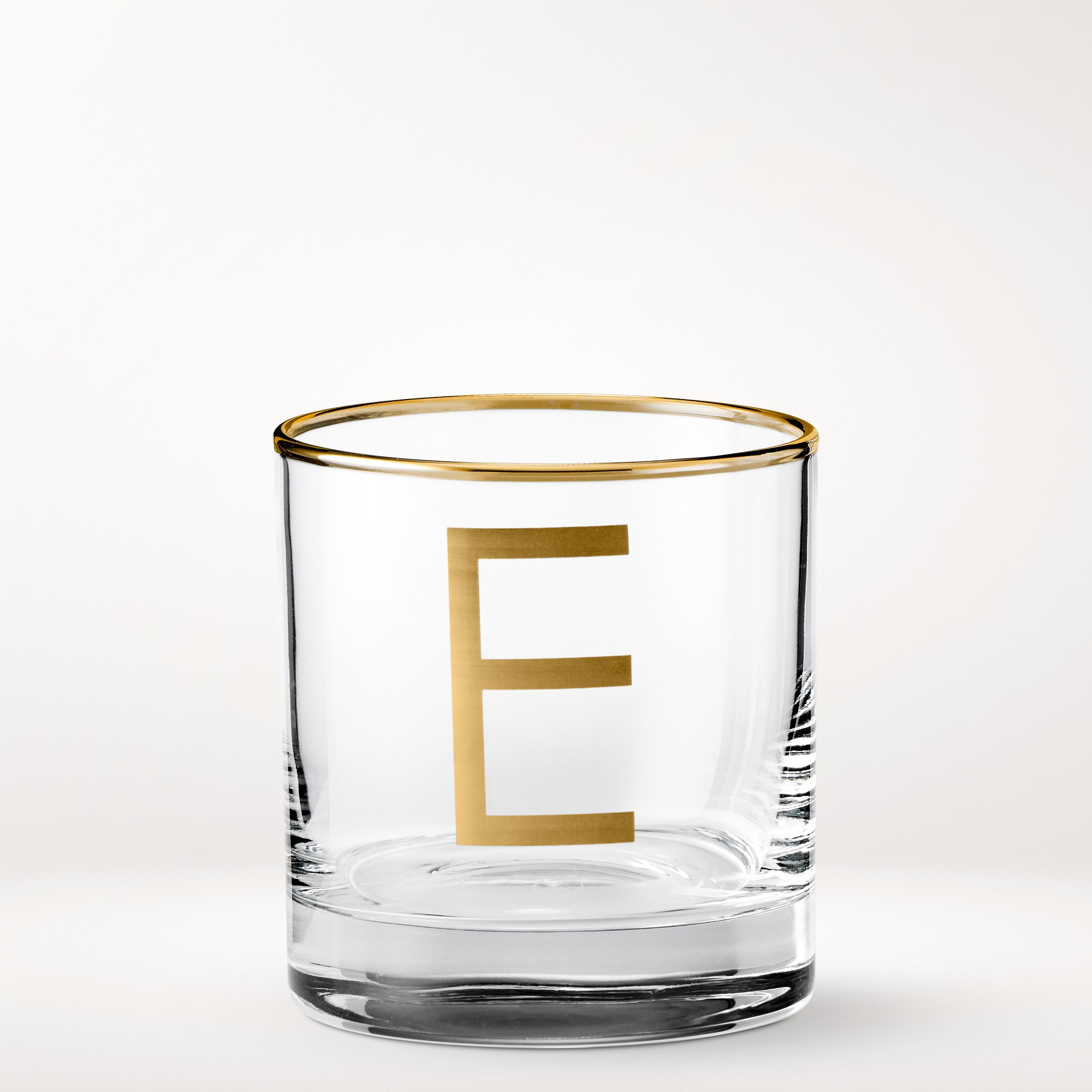 Monogram Double Old-Fashioned Glass