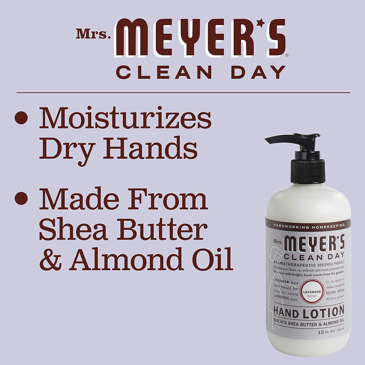 MRS. MEYER'S CLEAN DAY Liquid Hand Soap Refill, Cruelty Free and Biodegradable Formula, Lemon Verbena Scent, 33 oz