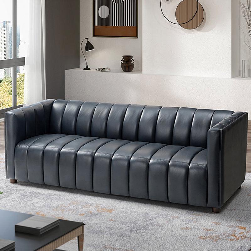 Rowan Genuine Leather Vinyl Office Sofa -83