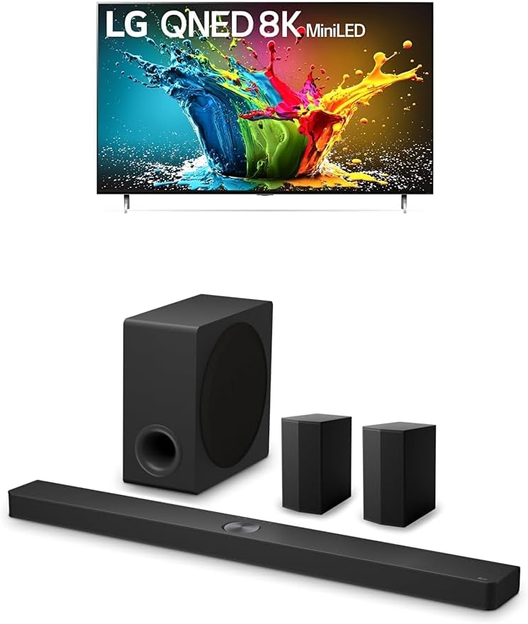 LG 75-Inch Class QNED99T Series Mini LED Smart TV 8K Processor Flat Screen with Magic Remote AI-Powered with Alexa Built-in (75QNED99TUA, 2024)