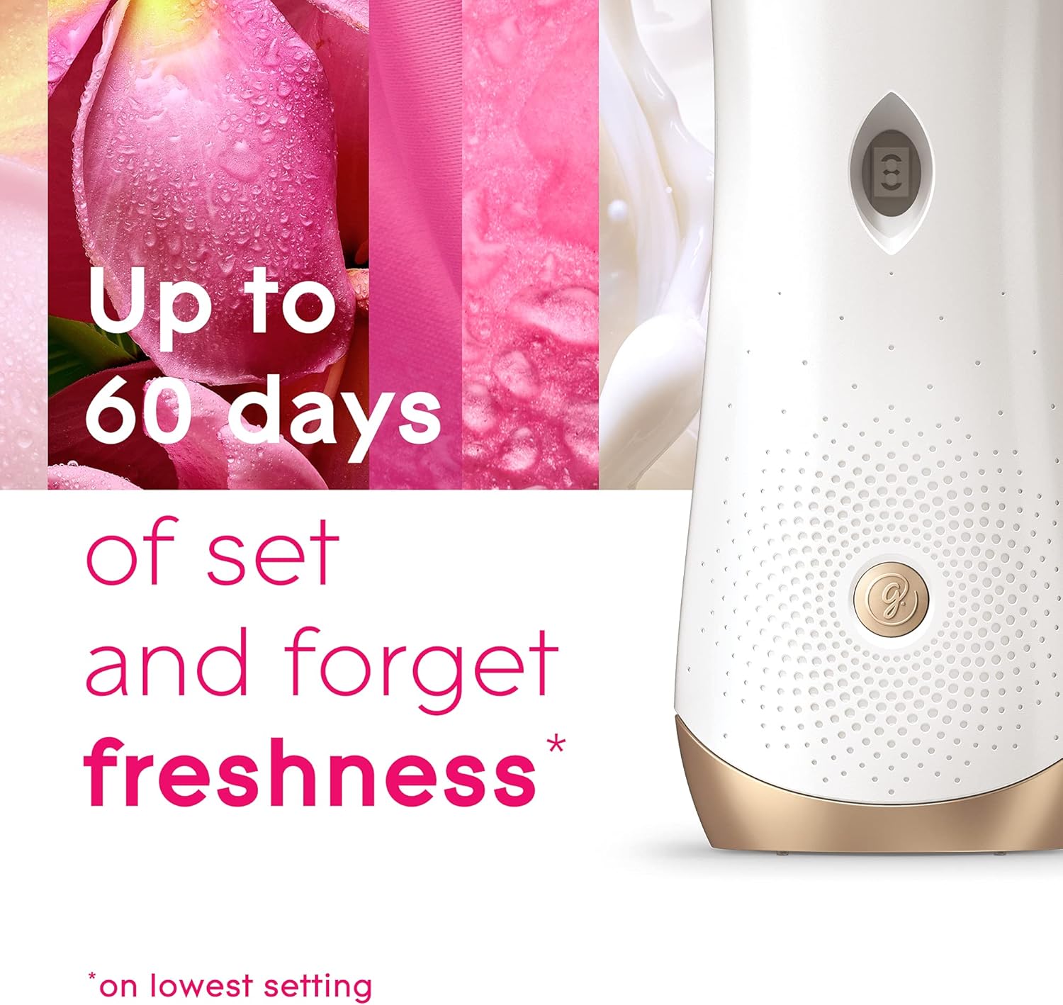 Glade Automatic Spray Air Freshener Refill, Scented Air Freshener for Home and Bathroom, Clean Linen, 6.2 Oz, 2 Count