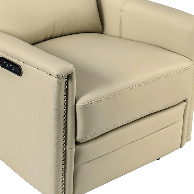 Ottfried Genuine Leather Power Recliner