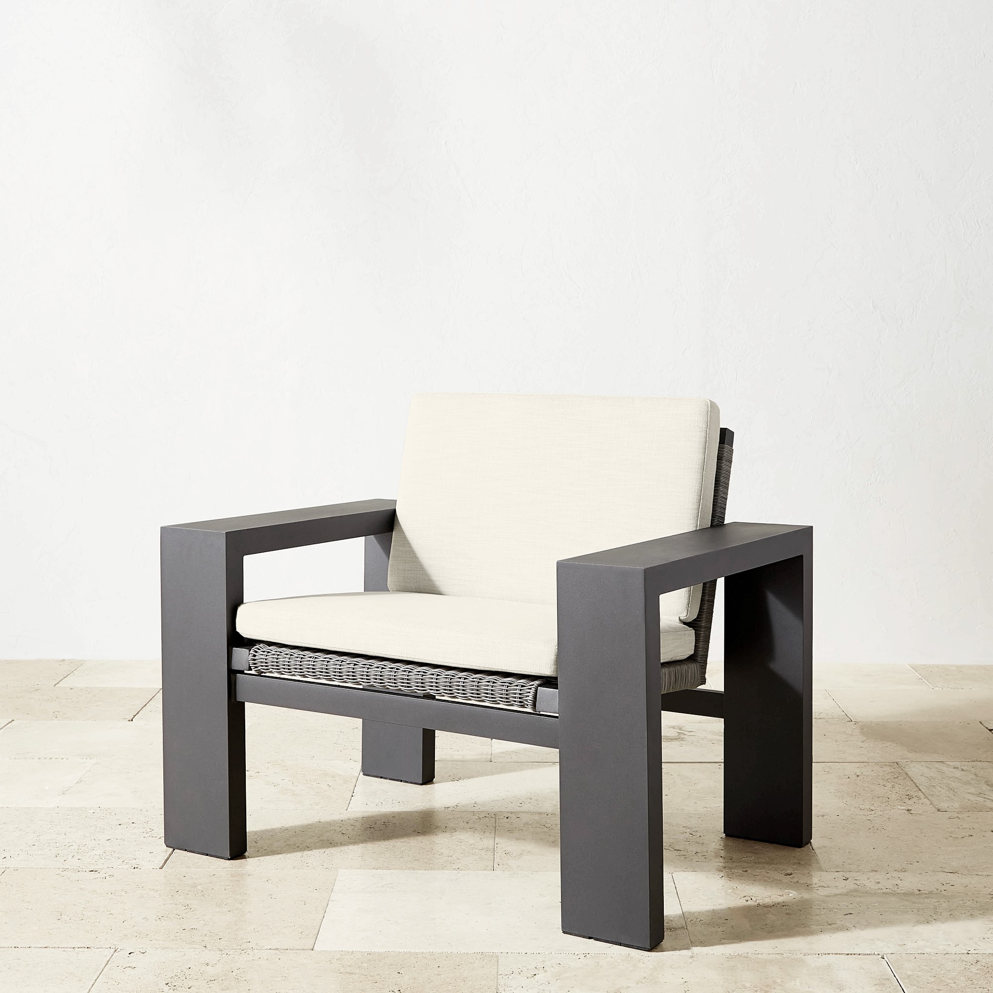 Larnaca Metal x All-Weather-Weave Outdoor Cushions