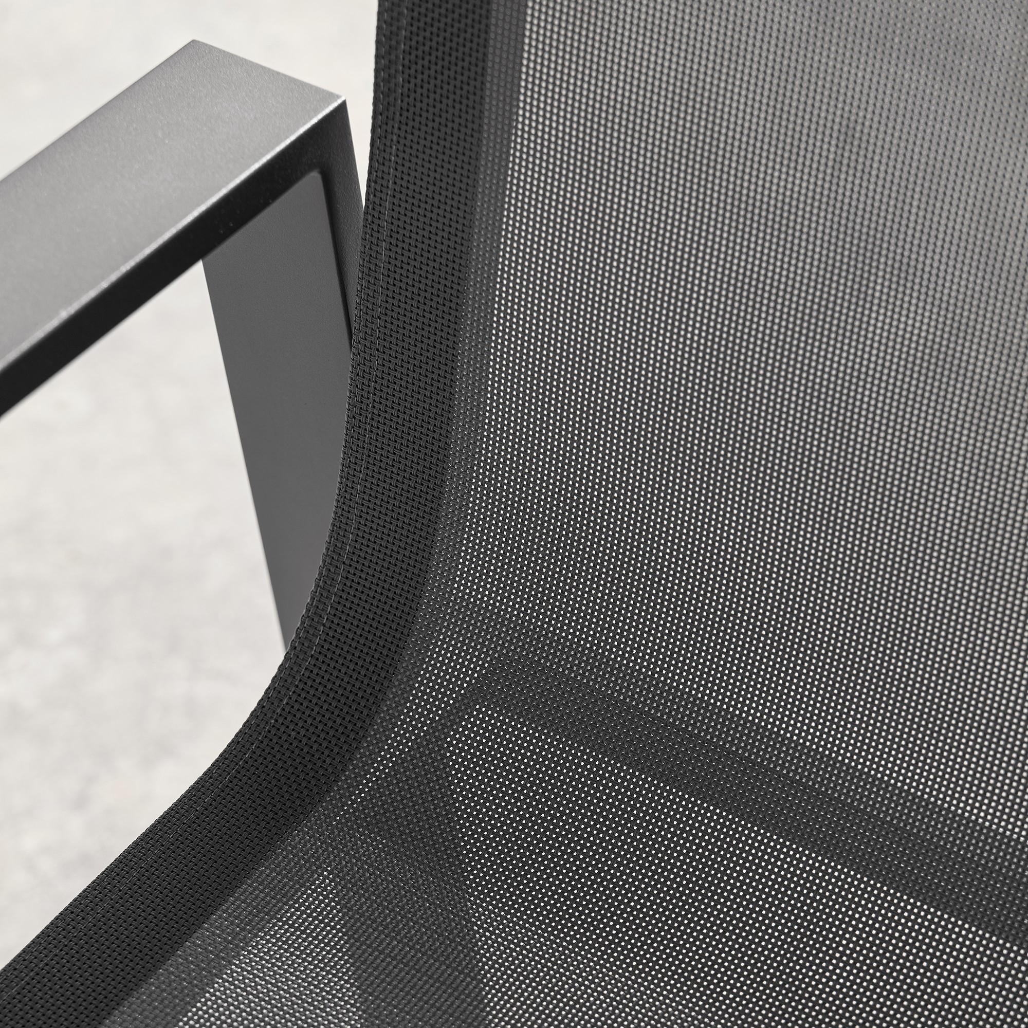 Santa Barbara Outdoor Metal Dining Armchair