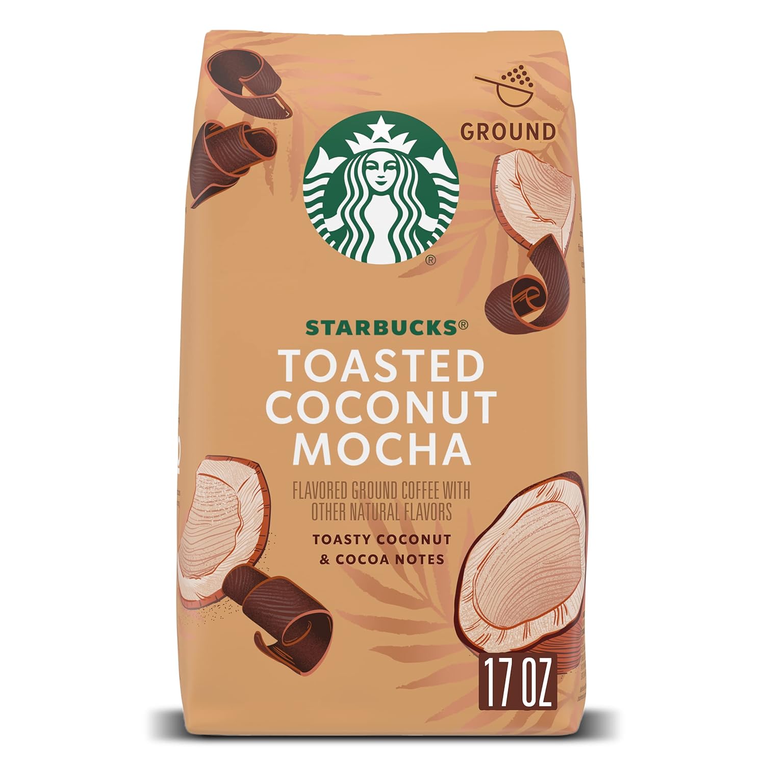 Starbucks Ground Coffee, Medium Roast Coffee, Pike Place Roast, 100% Arabica, 1 Bag (28 Oz)