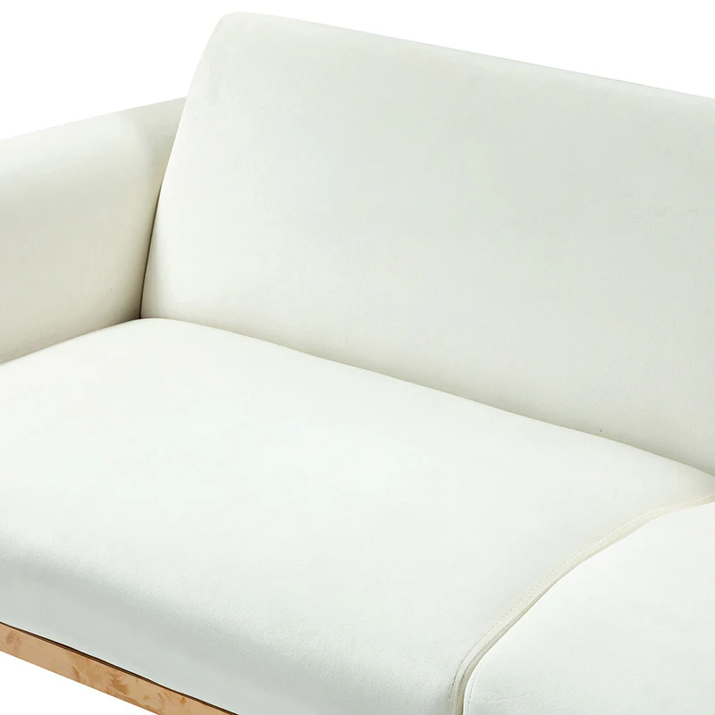 Agnes Retro Style Velvet Sleeper Sofa