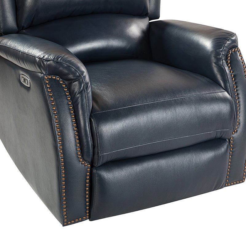 Flora Genuine Leather Power Recliner