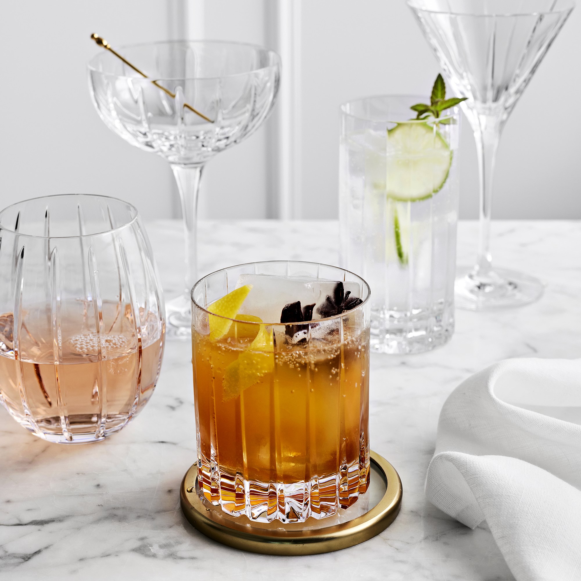 Dorset Champagne Coupe Glasses