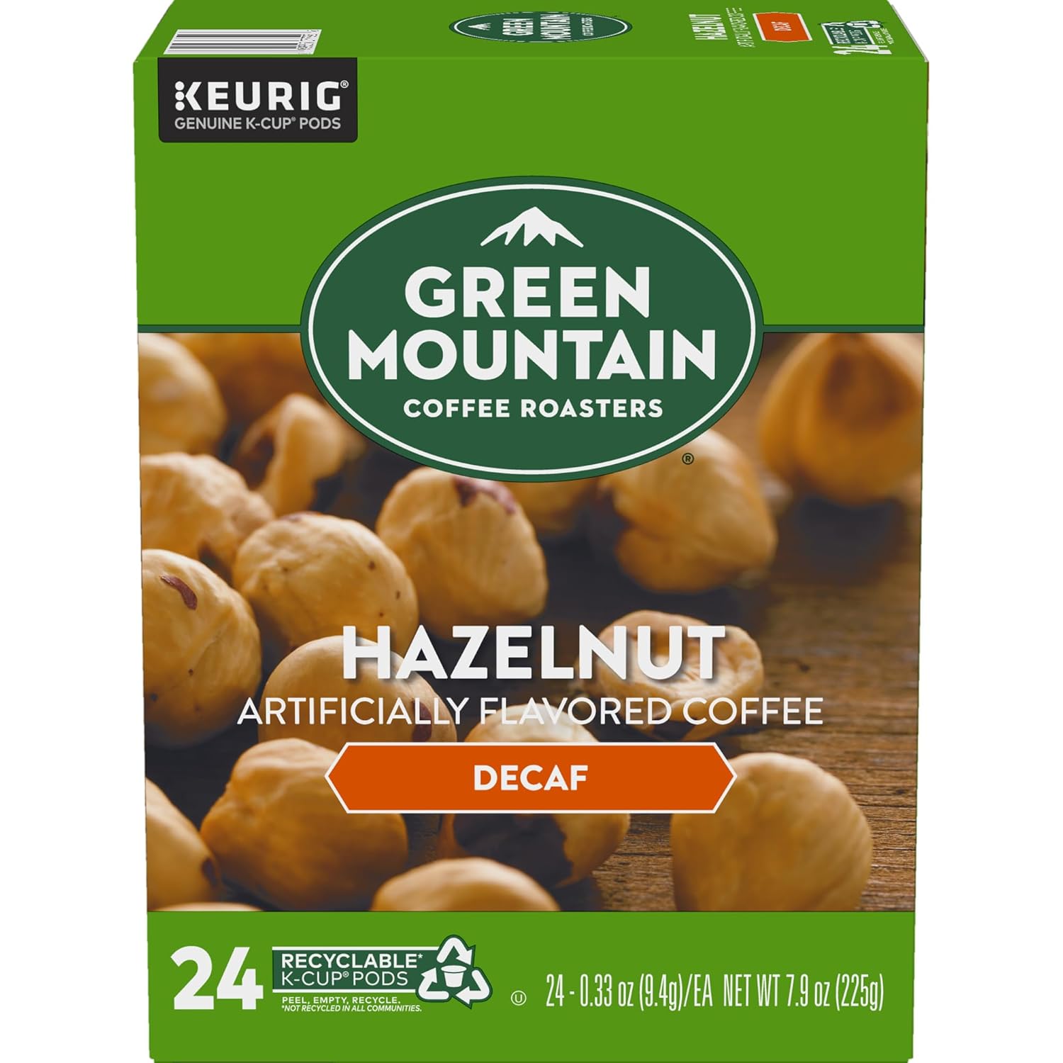 Green Mountain Coffee Roasters Caramel Vanilla Cream Keurig Single-Serve K-Cup pods, Light Roast Coffee, 72 Count (6 Packs of 12)