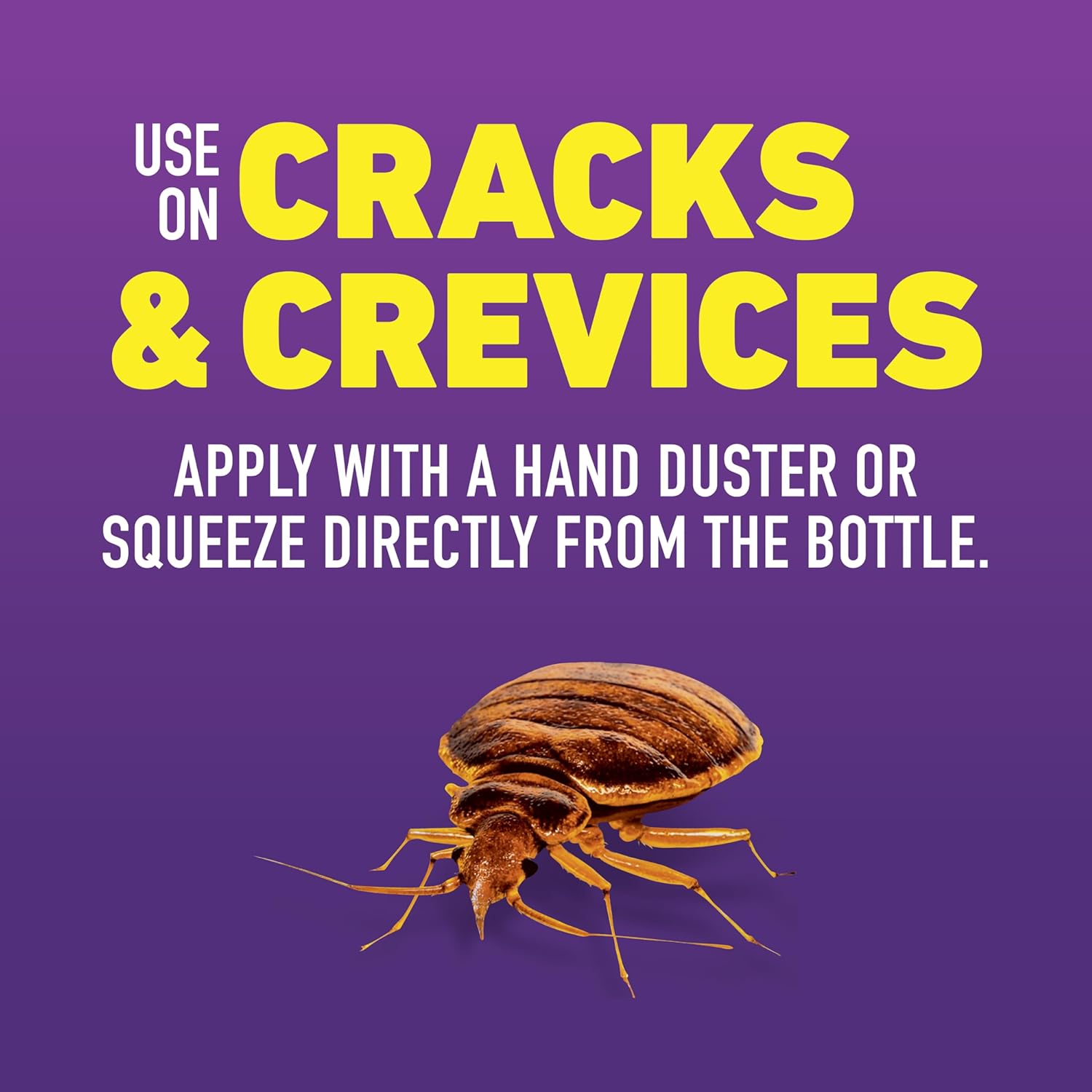 Ortho Home Defense Max Bed Bug, Flea and Tick Killer - With Ready-to-Use Comfort Wand, Kills Bed Bugs and Bed Bug Eggs, Bed Bug Spray Also Kills Fleas and Ticks, 1 gal.