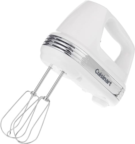Cuisinart HM-90BCS Power Advantage Plus 9-Speed Handheld Mixer with Storage Case, Brushed Chrome
