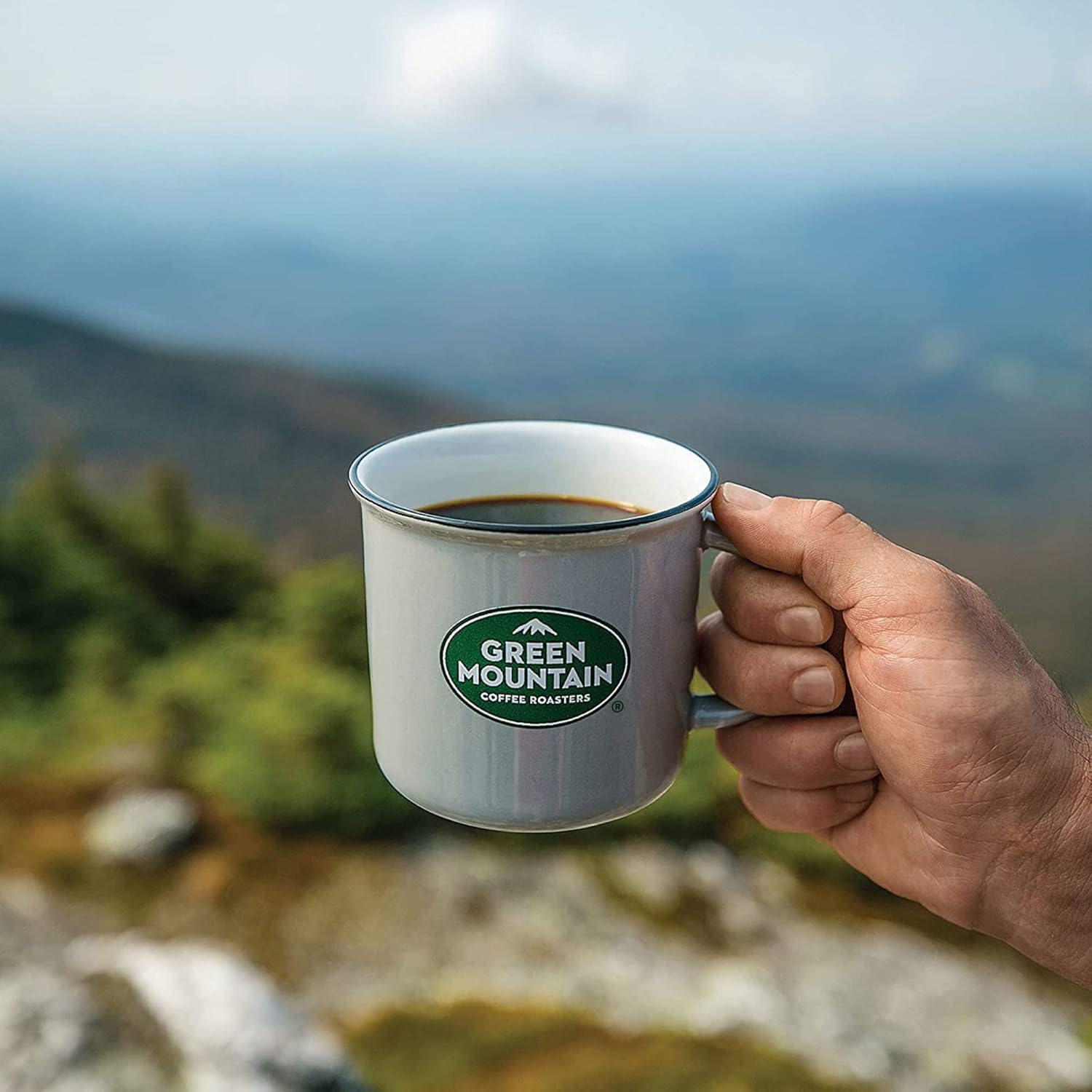 Green Mountain Coffee Roasters Caramel Vanilla Cream Keurig Single-Serve K-Cup pods, Light Roast Coffee, 72 Count (6 Packs of 12)