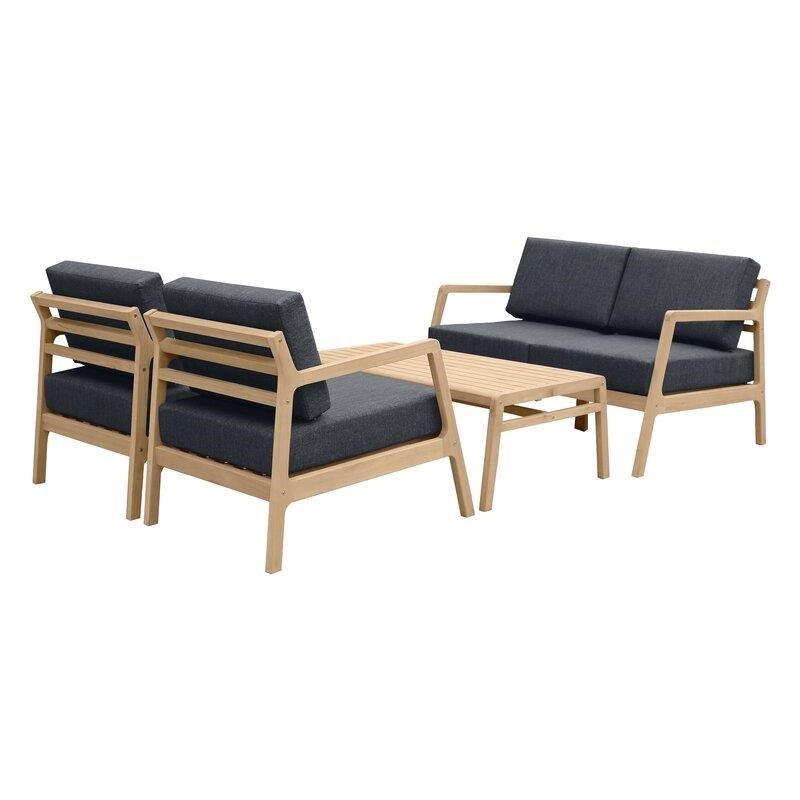 Dichiera 4 Piece Sofa Seating Group