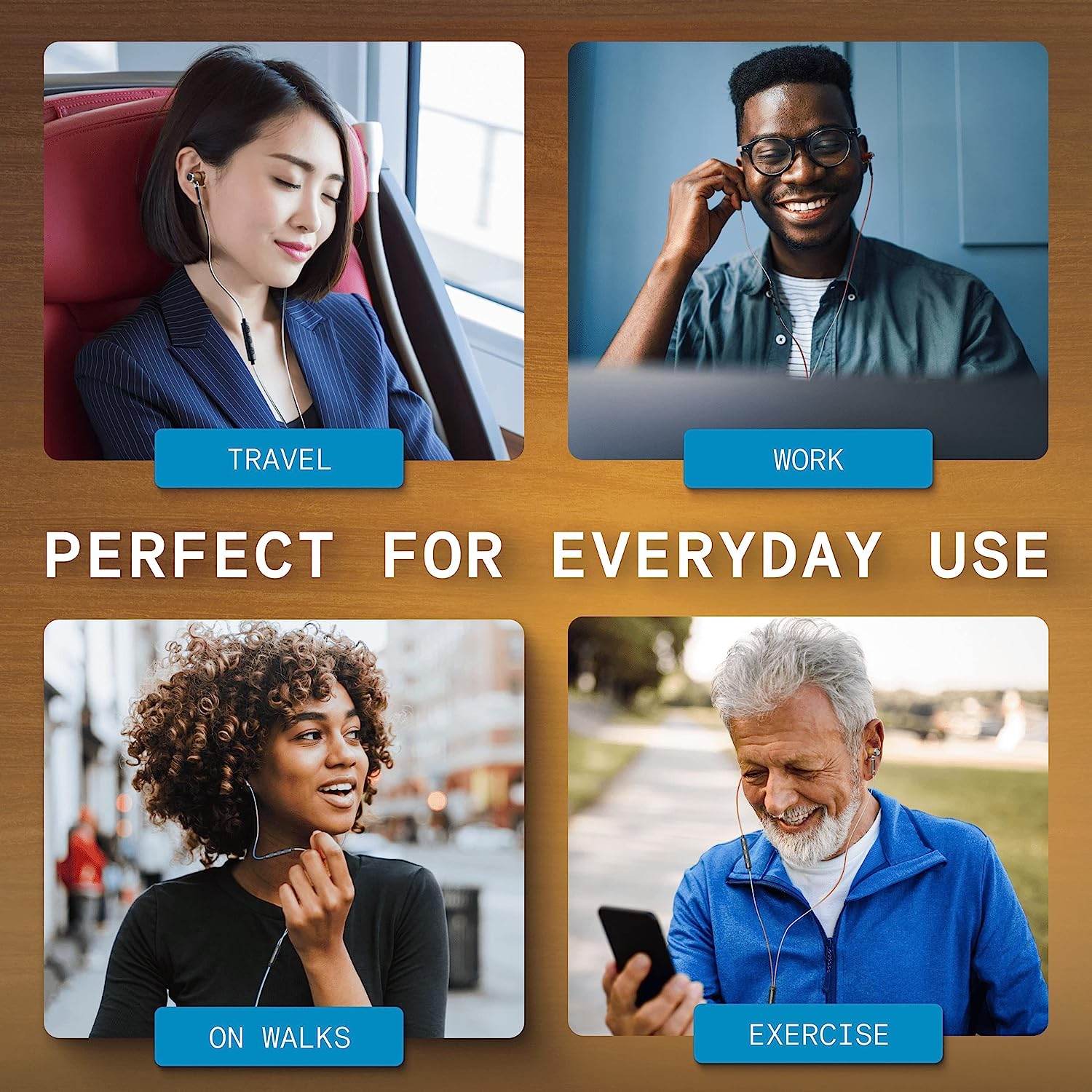 Logitech M170 Wireless Mouse for PC, Mac, Laptop, 2.4 GHz with USB Mini Receiver, Optical Tracking, 12-Months Battery Life, Ambidextrous - Blue Grey