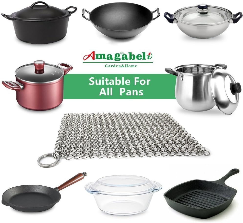 Amagabeli Cast Iron Cleaner 8