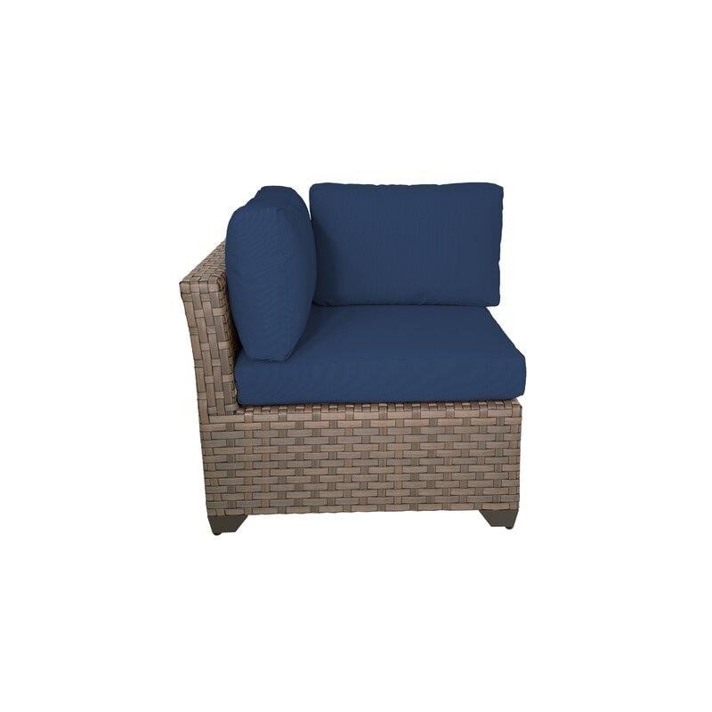 Rochford Wicker/Rattan 7 - Person Seating Group with Cushions
