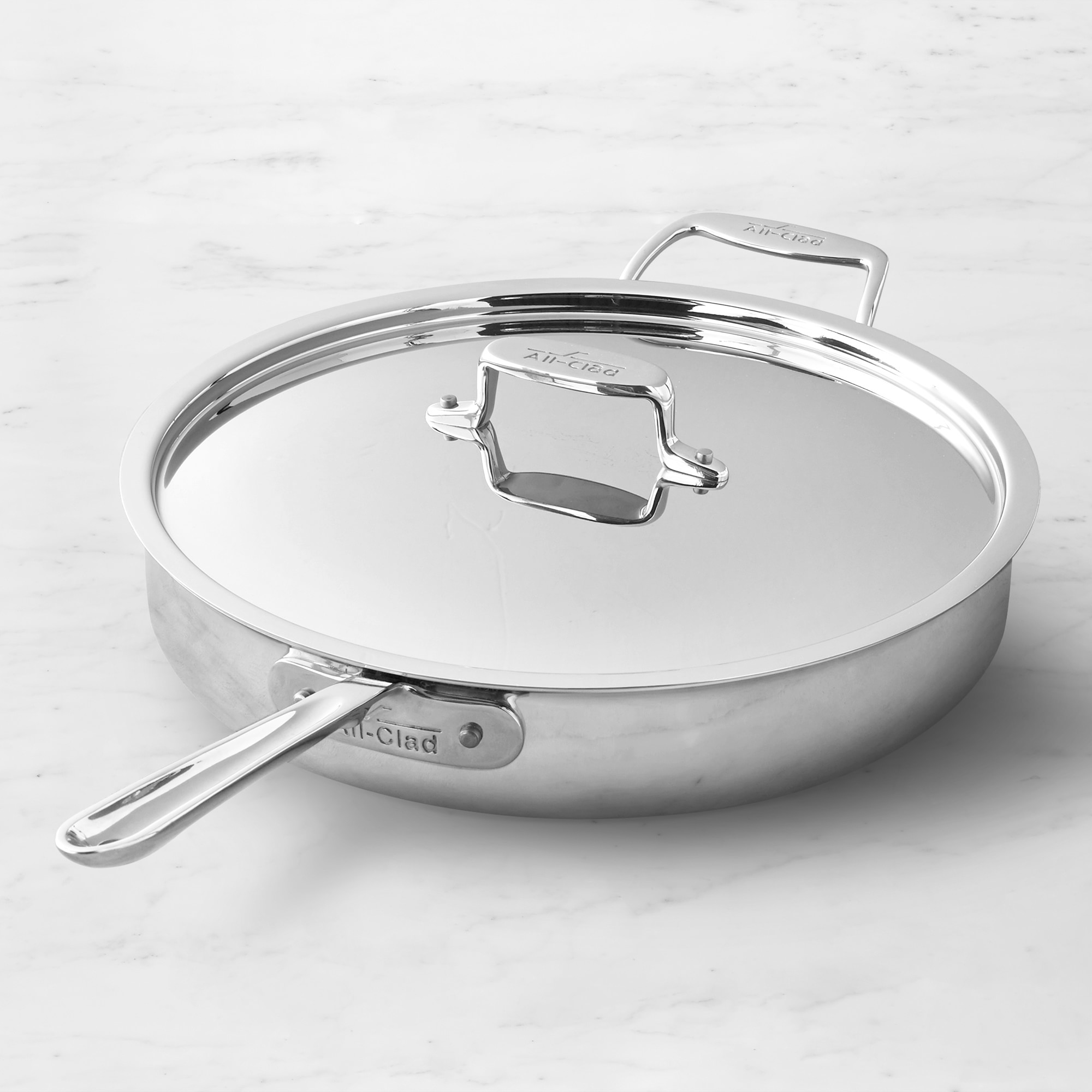 All-Clad D5® Stainless-Steel Sauté Pan
