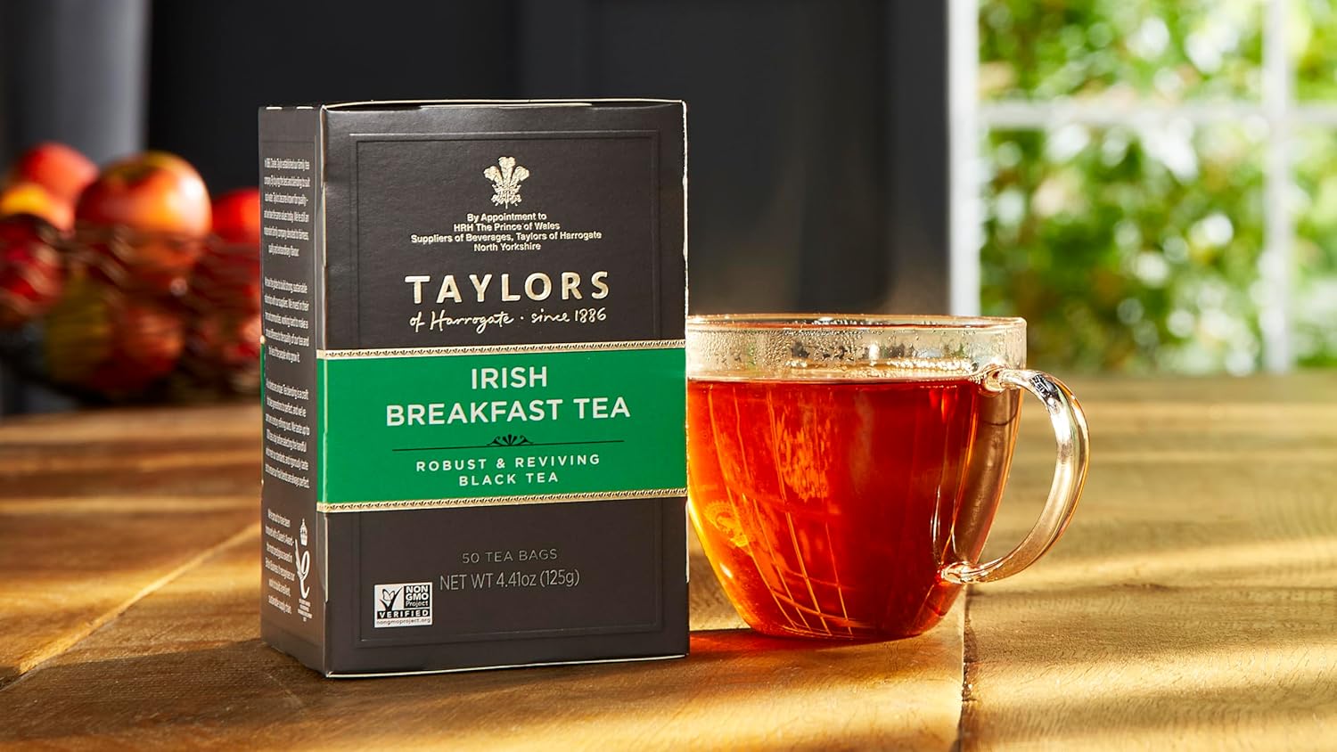 Taylors of Harrogate Organic Peppermint Herbal Tea, 50 Count