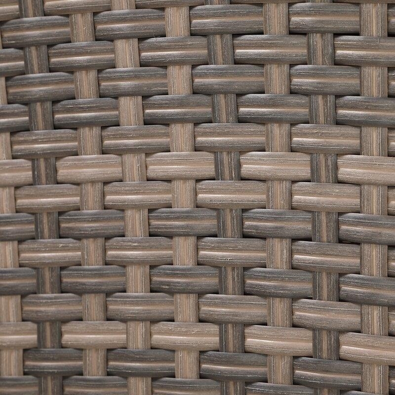 Fordville Wicker/Rattan 7 - Person Seating Group with Cushions