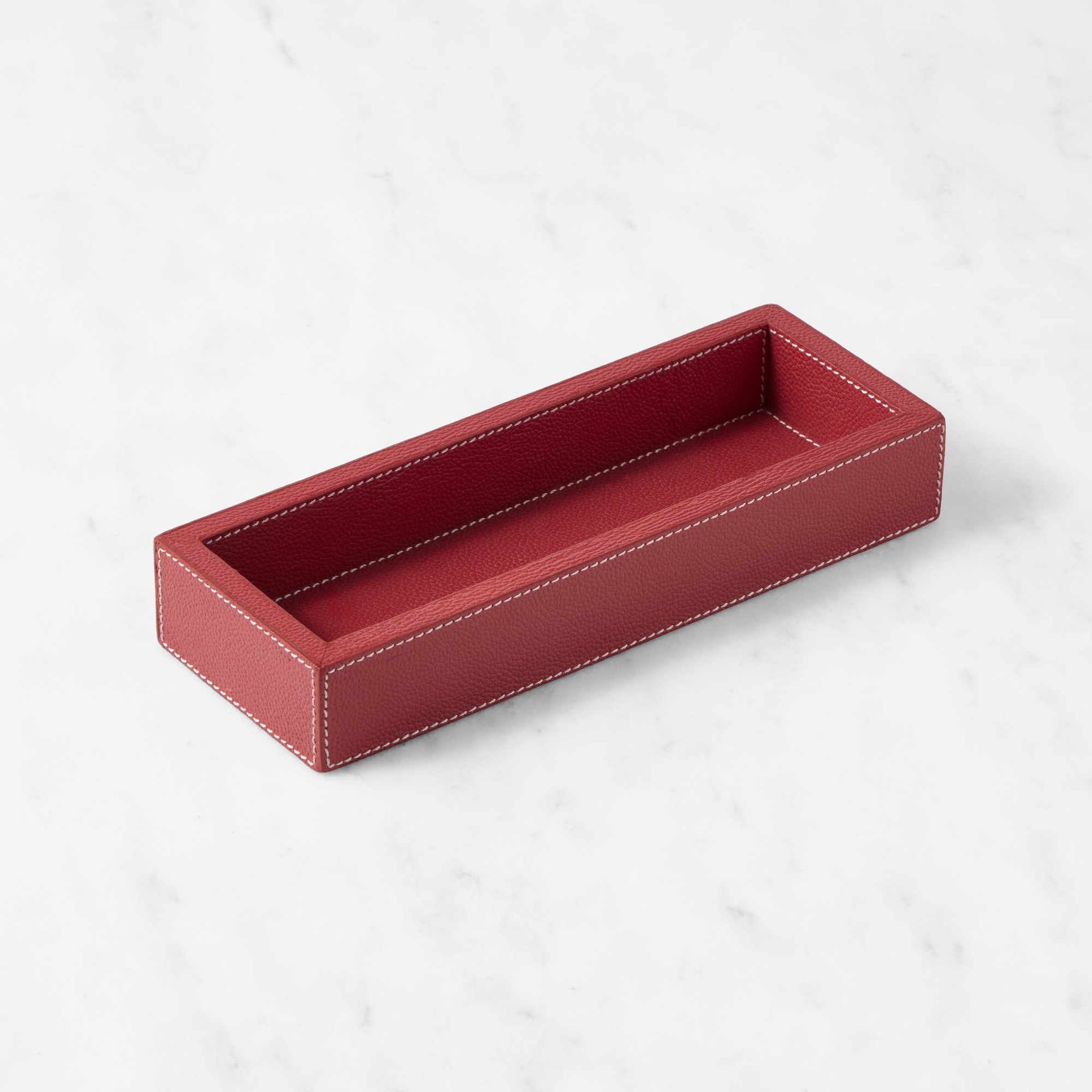 THE GEORGE x Williams Sonoma Home Leather Pencil Tray