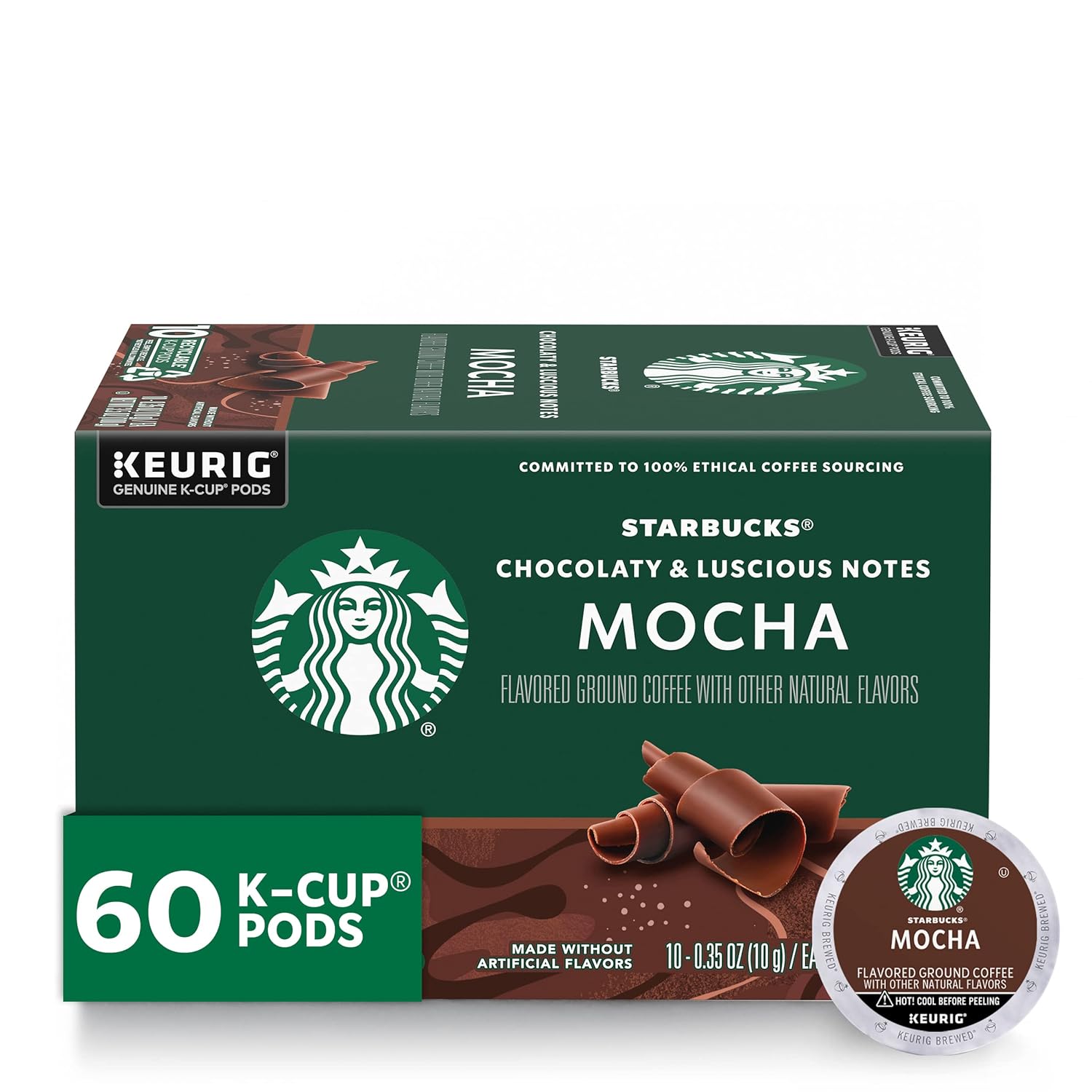 Starbucks K-Cup Coffee Pods, Medium Roast Coffee, Pike Place Roast for Keurig Brewers, 100% Arabica, 4 boxes (96 pods total)
