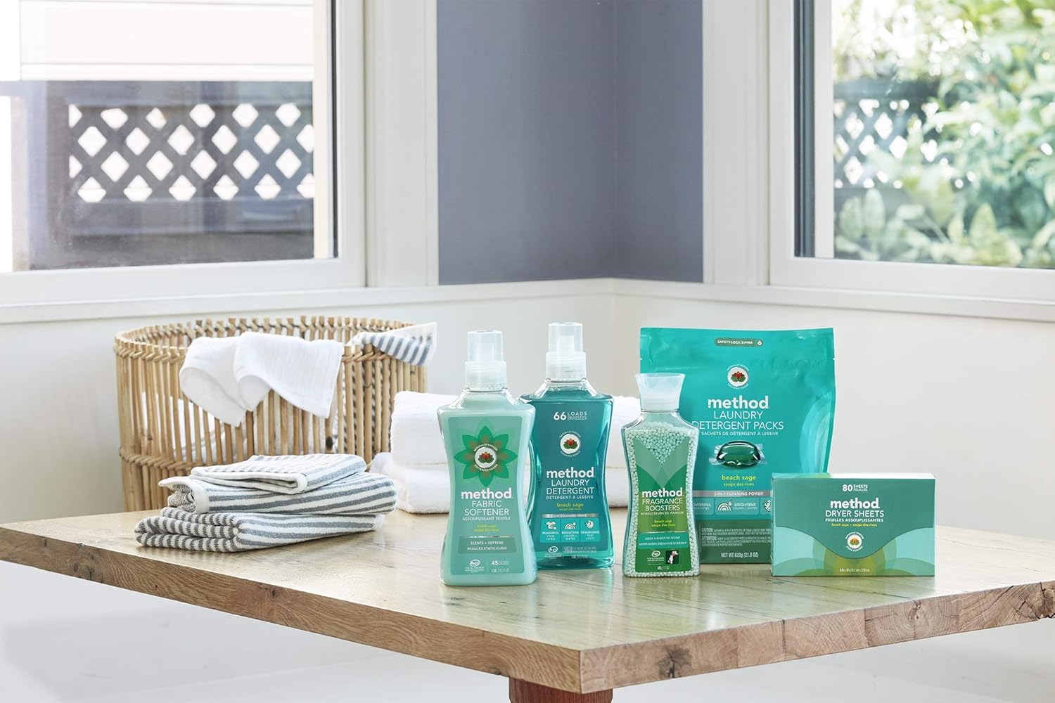 Method Fabric Softener; Ginger Mango; 53.5 Ounces; 45 Loads; 1 pack; Packaging May Vary