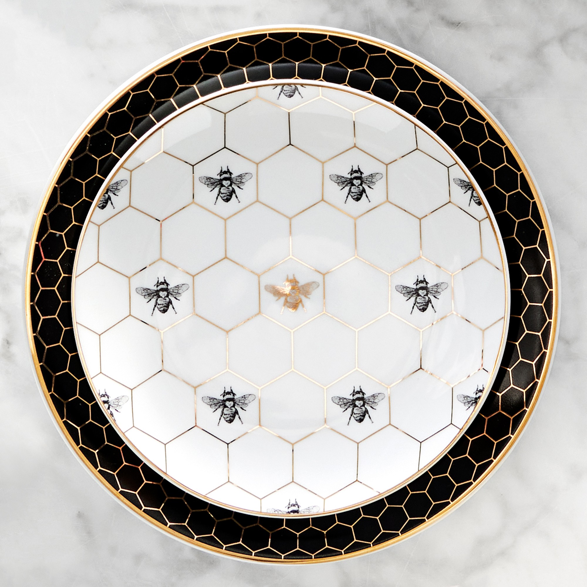 Honeycomb Dinner Plates