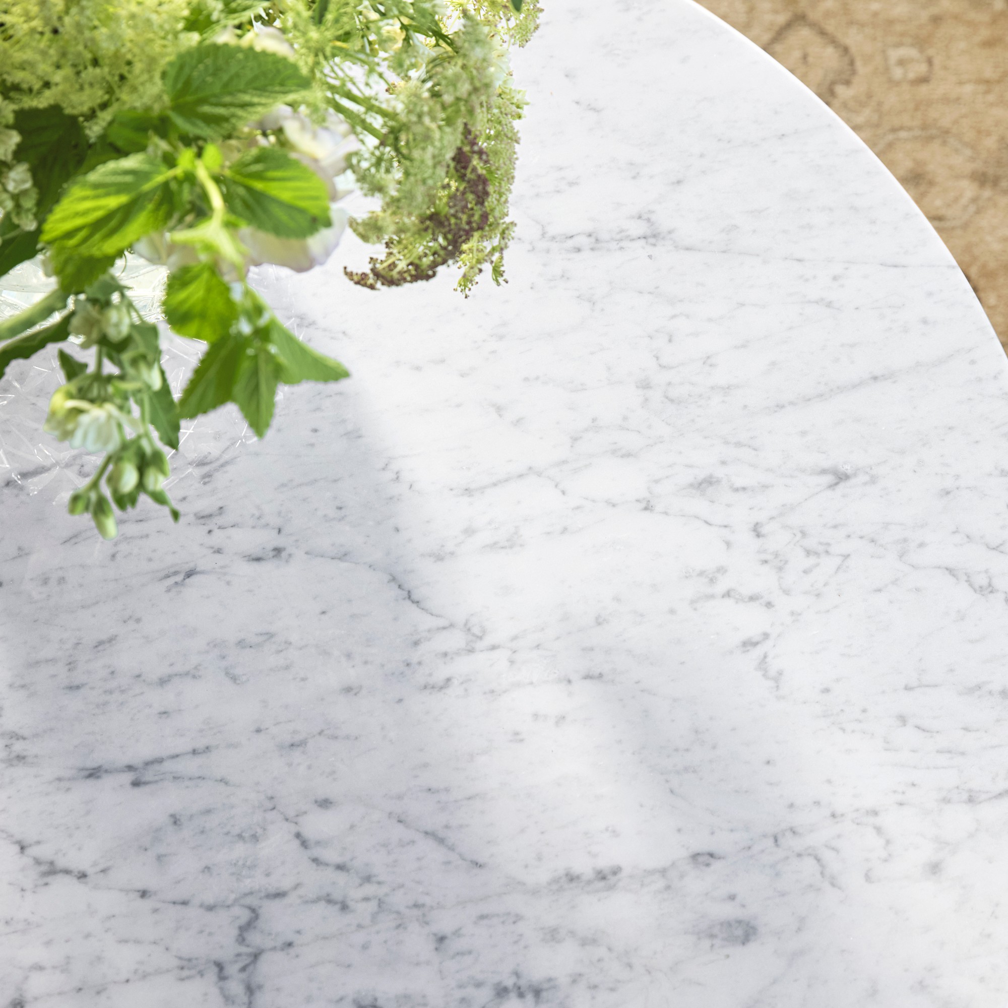 Azurra Hammered Metal Coffee Table (36