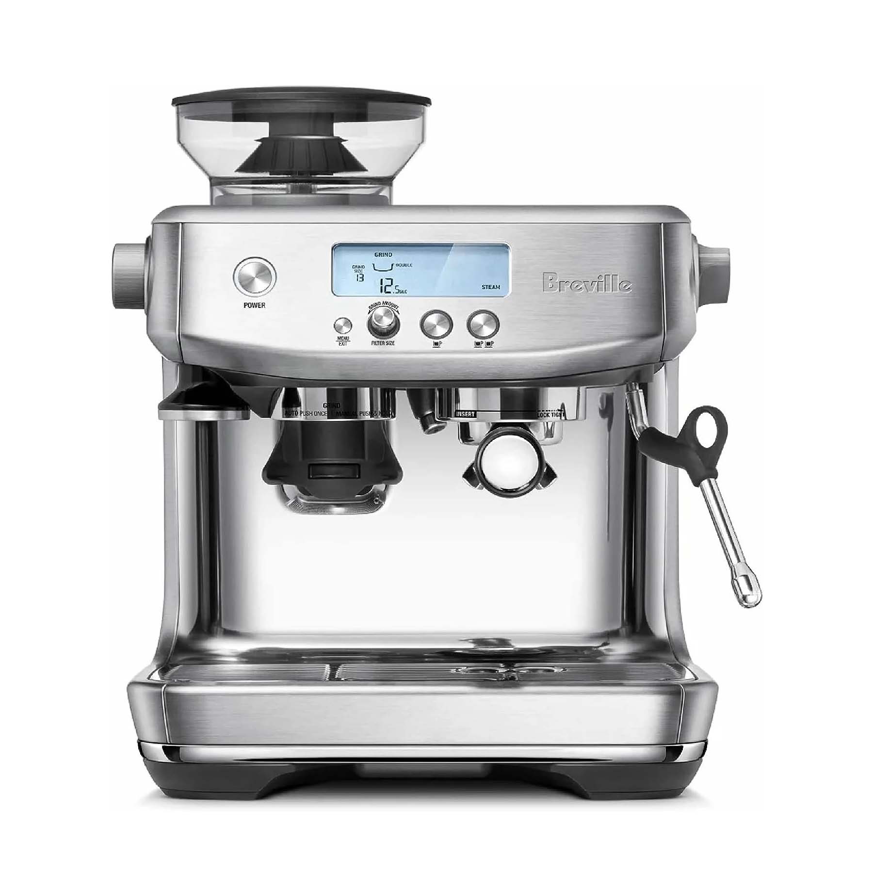 Breville Barista Pro Espresso Machine BES878BSS, Brushed Stainless Steel