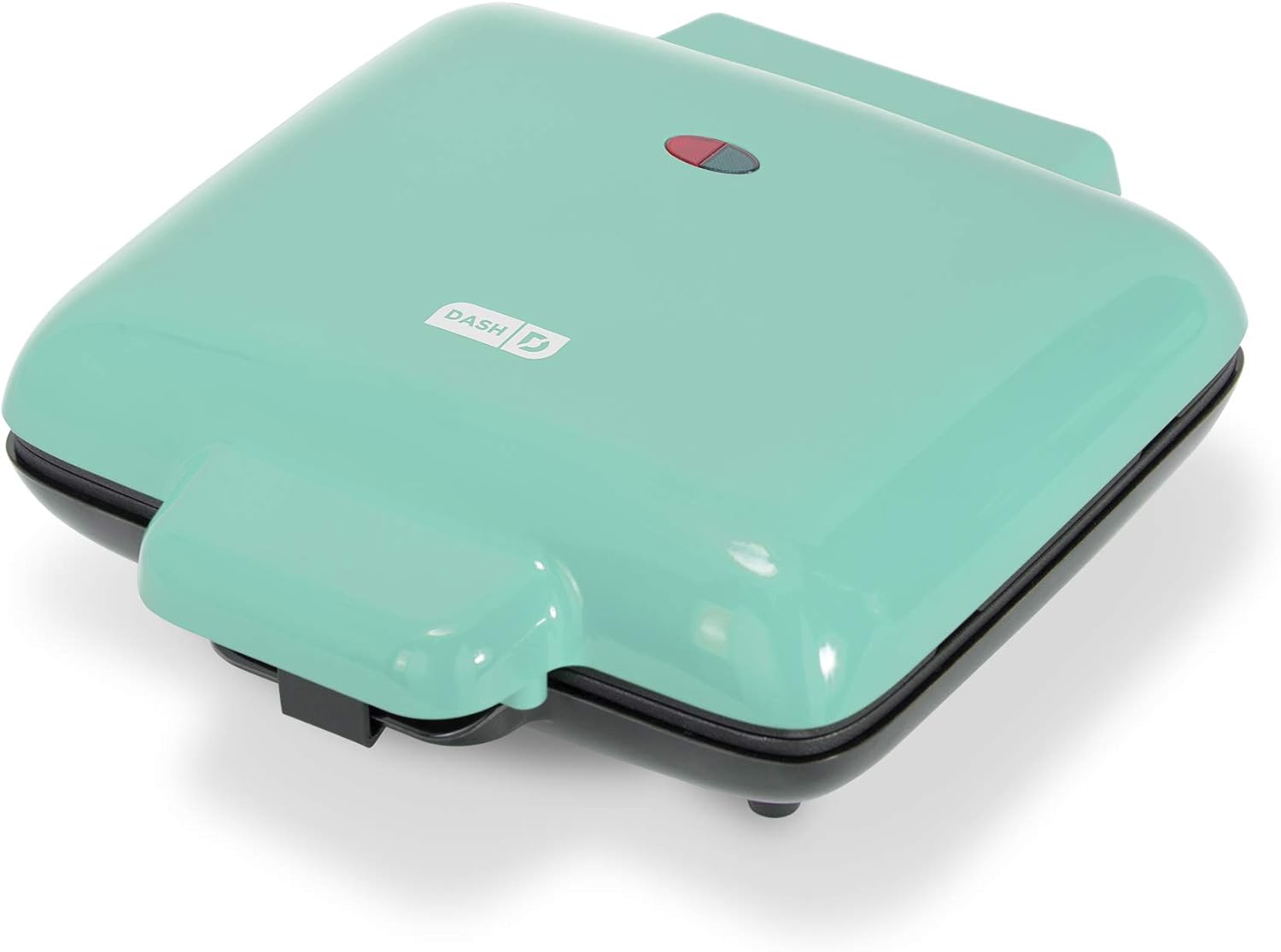 DASH No-Drip Waffle Maker - Four Waffle Molds, Nonstick Waffle Iron with Quick Heat-Up, Nonstick Surface - Perfect Waffle Maker for Kids and Families, Just Add Batter