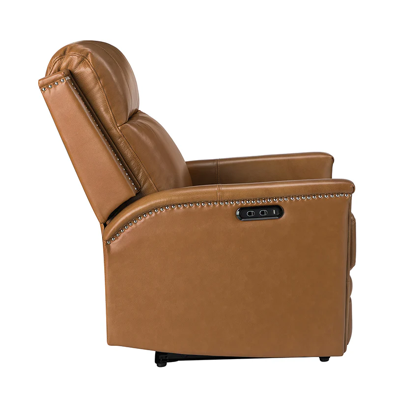 Ottfried Genuine Leather Power Recliner