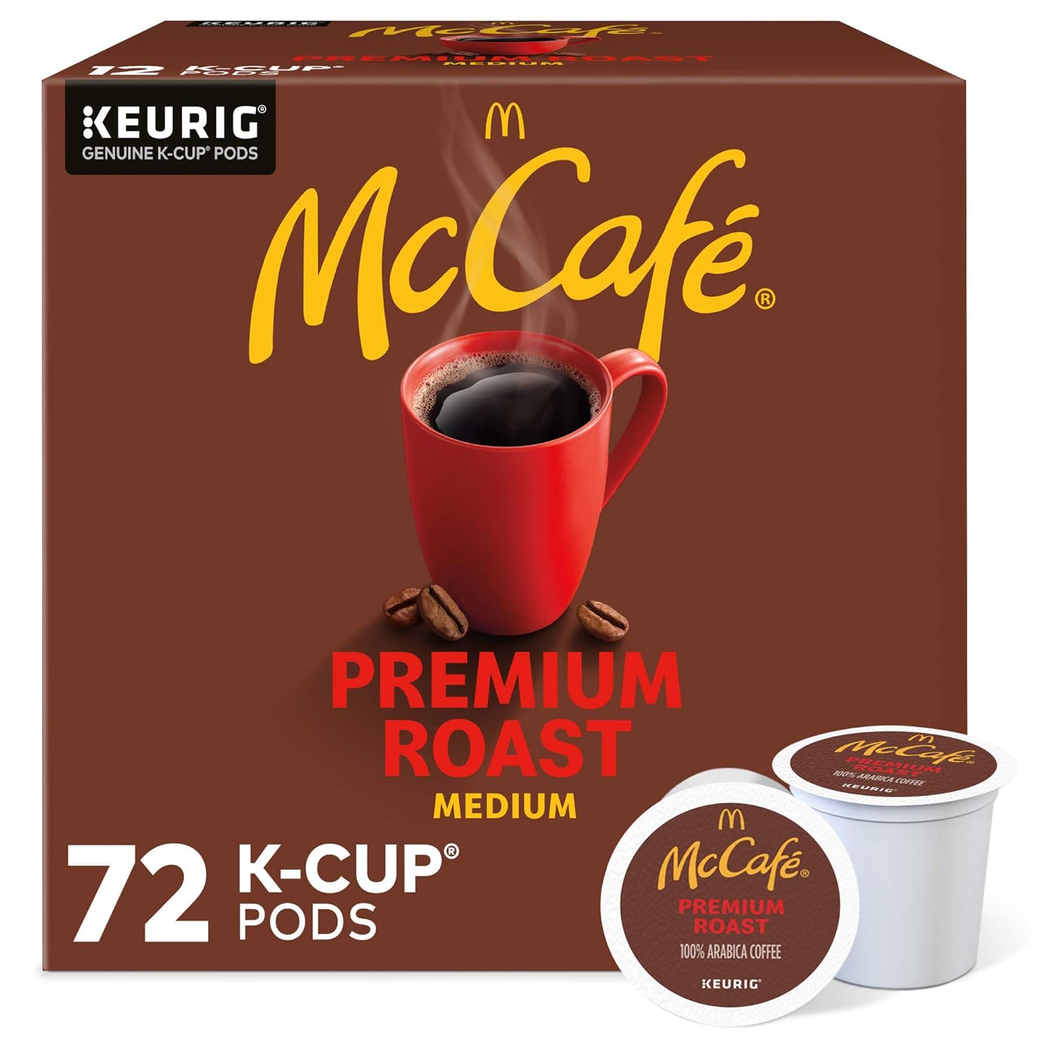 McCafe Premium Roast, Single-Serve Keurig K-Cup Pods, Medium Roast Coffee Pods Pods, 84 Count
